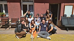 Aufnahme der Gruppe Studierender der Sozialen Arbeit/EHB