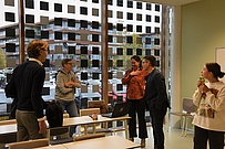 Herzlicher Empfang an der Partnerhochschule in Ede