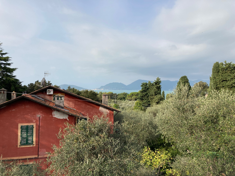 Der Ausblick von Vicenza aufs Meer