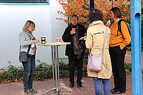 Kolleginnen im Gespräch