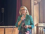 Prof.in Dr. Melita Grieshop beim Fachvortrag