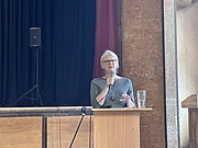 Grußwort Prof.in Dr. Lea Beckmann, Beirätin für den Bildungsbereich vom Deutschen Hebammenverband