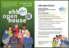 Programmübersicht ehb.open house 2023