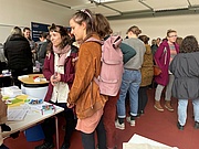 Austausch der Studierenden mit Vetreter:innen der Kliniken