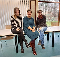 Viola Strittmatter (l.), Astrid Nickel (m.), Anna Krehnke (r.)
