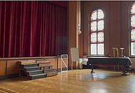 Neue Spielstätte: Der Paulussaal ersetzt während der Baumaßnamen das EHB-Audimax