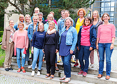 Gut gelaunt an der EHB: Teilnehmer*innen des PAL Kurses 