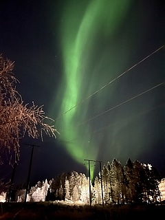 Nordlichter in Schweden