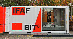 Das BIT6 TRANSFERMOBIL des Verbundes. Foto: © Silke Lachnit<br />
