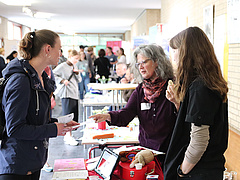 Beratung auf der Praxismesse