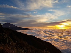Ausblick auf den Teide (Vulkan)