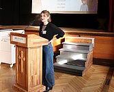 Vortrag von Vera Mirow, Absolventin BA-Studiengang Kindheitspädagogik