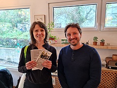 Dr. Sarah Pogoda (Bangor University) und Prof. Dr. Michael Komorek (EHB)