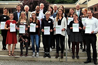 Verleihung der Urkunden Deutschlandstipendium