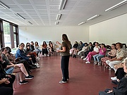 Workshop „Diversity in the health professions“ unter Leitung von Magdalena Scharf