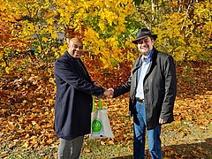 Prof. Dr. Ndangwa Noyoo und Prof. Dr. Sebastian Schröer-Werner