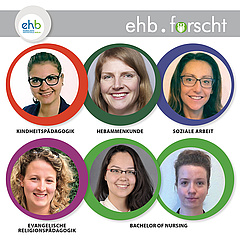Die sechs nominierten Studentinnen für den "Gräfin von derSchulenburg-Preis" 2020